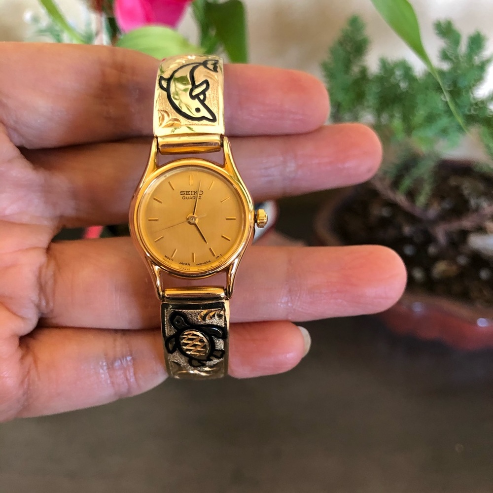 Hawaiian Heirloom Seiko Bracelet Watch